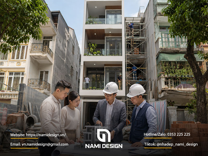Vì sao nên chọn xây nhà trọn gói Hà Nội tại NAMI Design