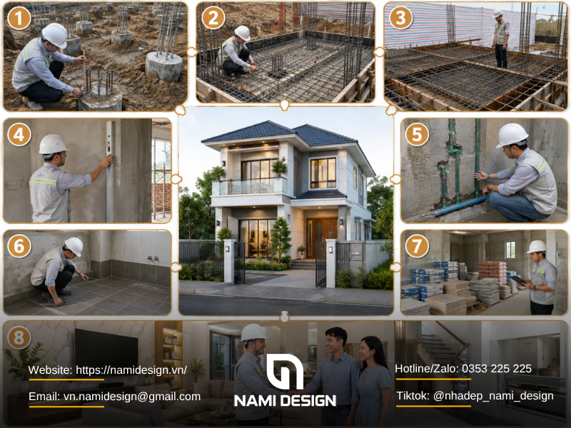 8 điểm nghiệm thu quan trọng gia chủ không nên bỏ qua