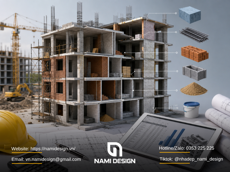 Bóc tách khối lượng là bước quan trọng không thể thiếu