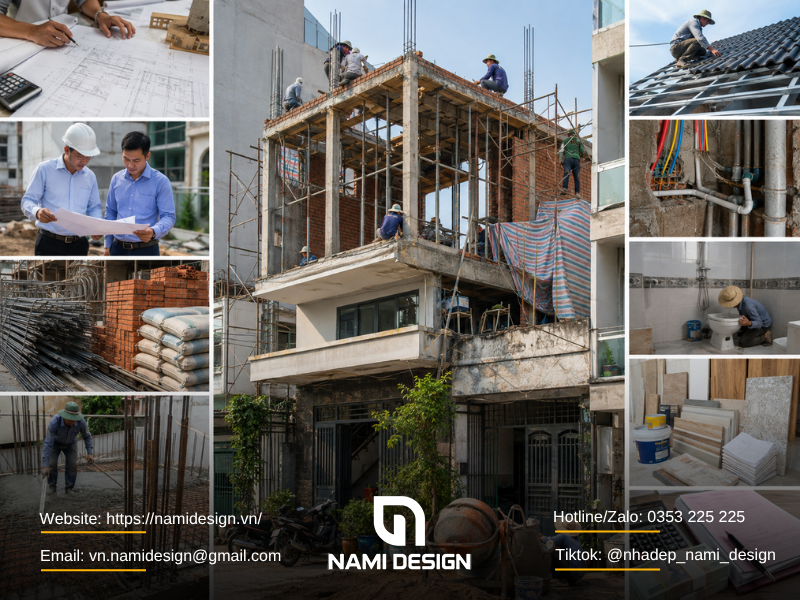 Chi phí nâng tầng nhà gồm những khoản nào