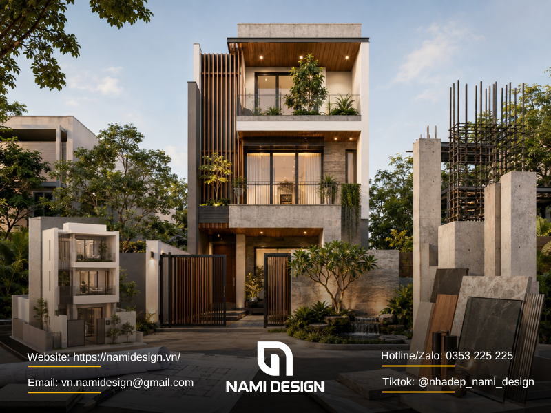 Gói xây nhà trọn gói 5 tỷ gồm và không gồm những gì