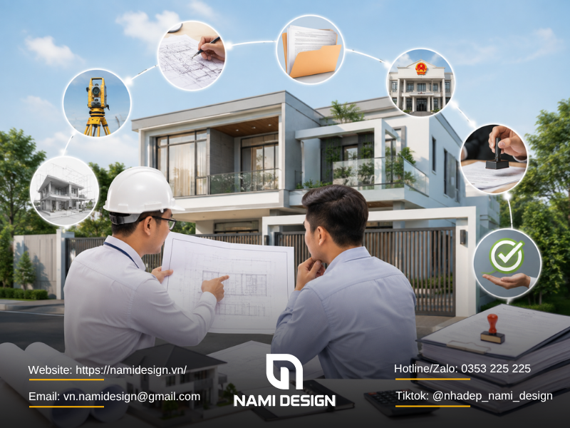 NAMI Design hỗ trợ hoàn công nhà ở như thế nào