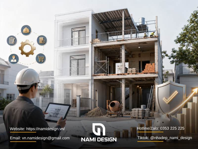NAMI Design kiểm soát chi phí nâng tầng như thế nào
