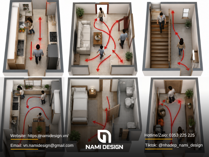 Những lỗi bố trí luồng giao thông thường gặp