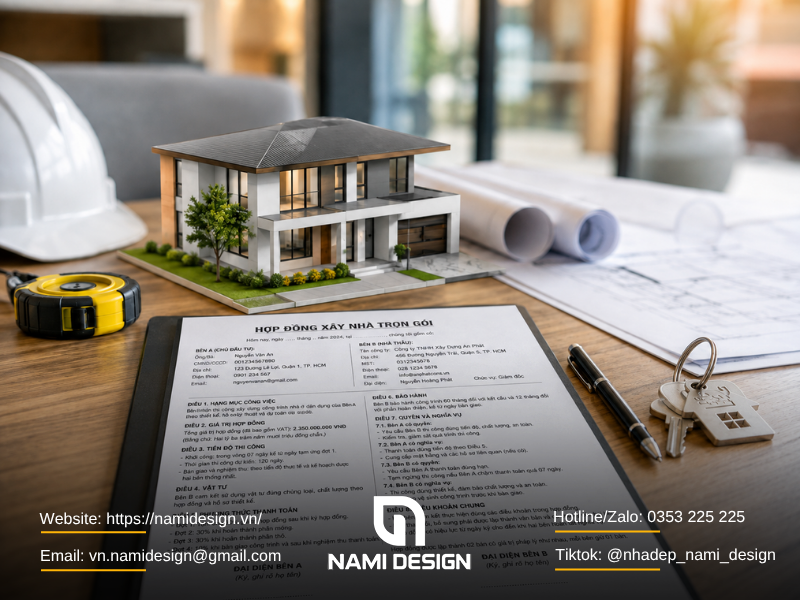 Những lỗi thường gặp khi ký hợp đồng xây nhà