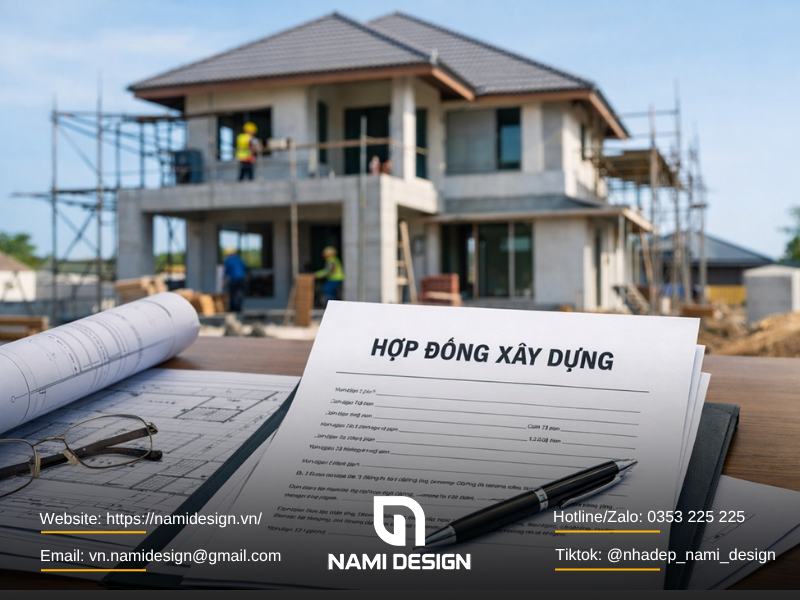 Tìm hiểu mẫu hợp đồng xây dựng nhà ở trọn gói