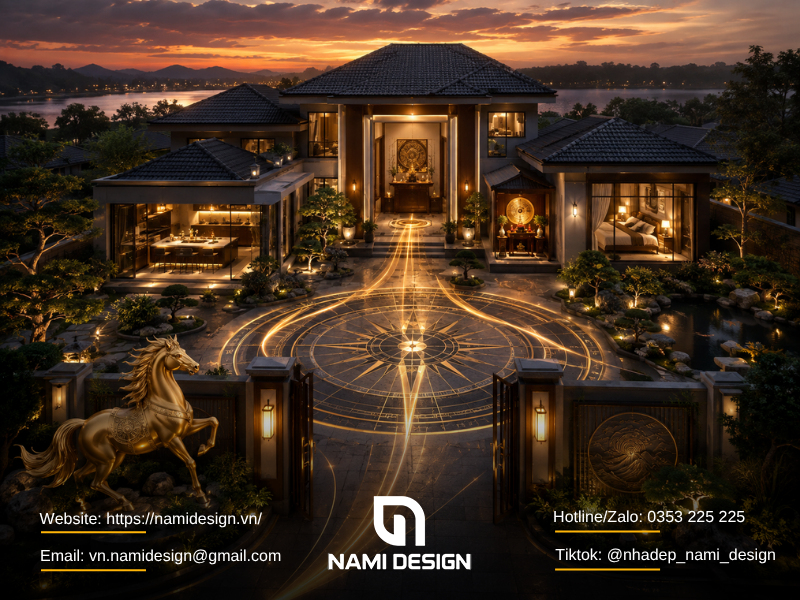 Ứng dụng hướng hợp tuổi Canh Ngọ vào thiết kế nhà ở