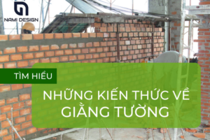 giằng tường là gì