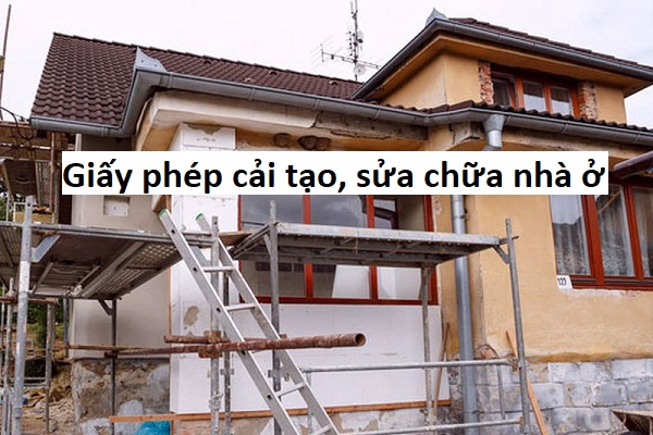 Sửa Chữa Cải Tạo Nhà Liền Kề Trọn Gói Chuyên Nghiệp Uy Tín Nhất 10 giấy phép cải tạo, sửa chữa nhà ở