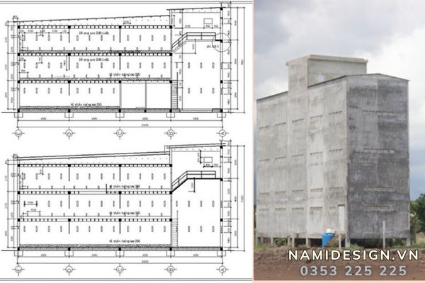 bản vẽ thiết kế nhà yến