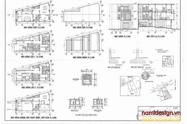 bản vẽ thiết kế nhà đơn giản