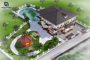 Biệt thự sân vườn đẹp