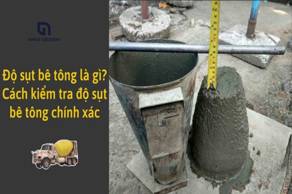 độ sụt bê tông