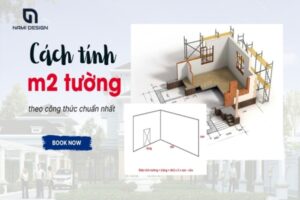 Cách tính m2 tường nhà