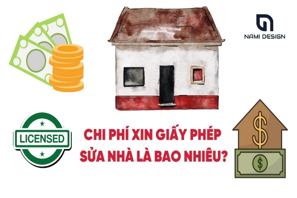 chi phí xin giấy phép sửa nhà là bao nhiêu