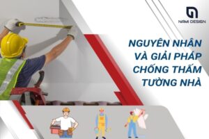 Nguyên nhân tường bị thấm nước