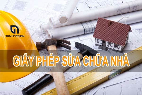 giấy phép sửa chữa nhà