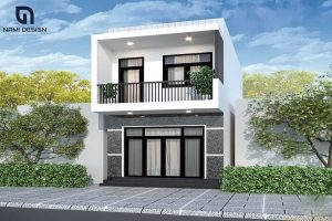 Nhà 1 trệt 1 lầu đơn giản 200 triệu