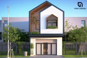 Nhà 1 trệt 1 lầu đơn giản 400 triệu