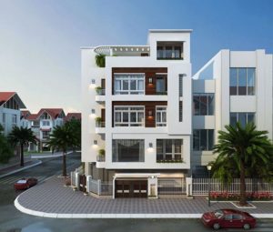 Mẫu nhà ống 2 mặt tiền 13