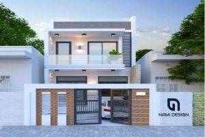 Nhà 1 trệt 1 lầu đơn giản 400 triệu