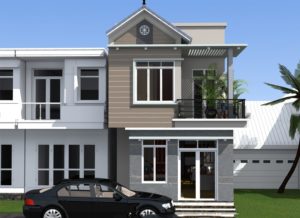nhà phố đẹp 6x13