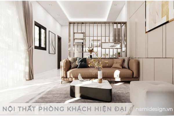 nội thất phòng khách hiện đại