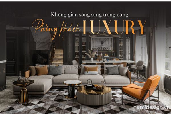 nội thất phòng khách luxury