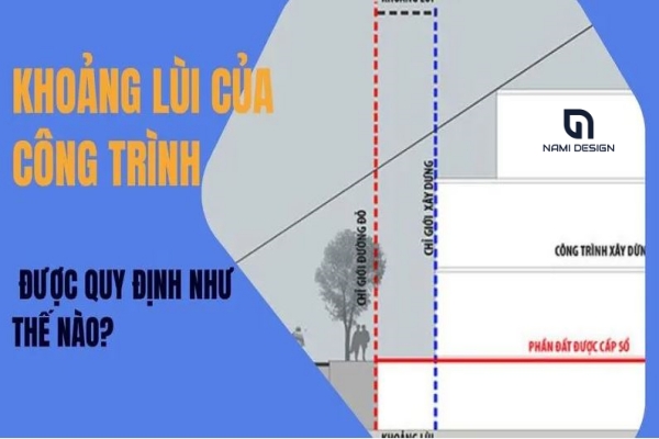 quy định về khoảng lùi xây dựng