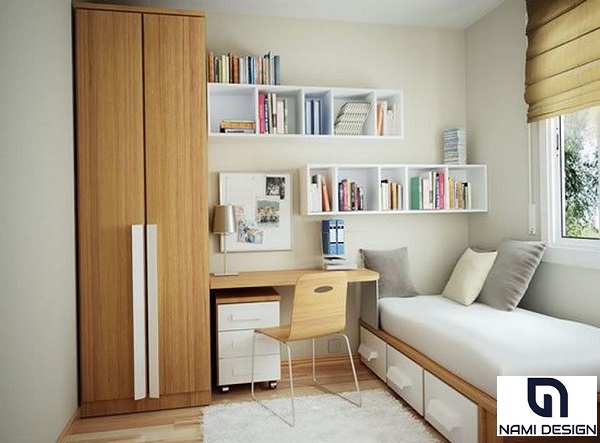 30 Mẫu thiết kế phòng ngủ nhỏ đơn giản mà đẹp rạng ngời