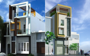 Thiết kế nhà 2 mặt tiền trước và sau kiêng kỵ gì