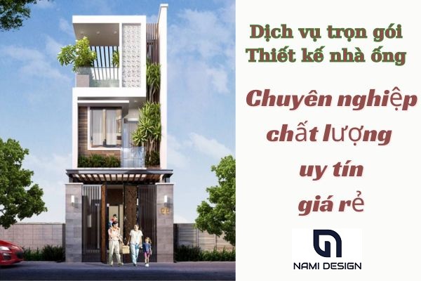 thiết kế nhà ống trọn gói