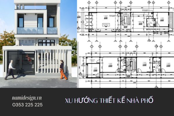 xu hướng thiết kế nhà phố