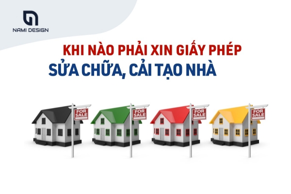 khi nào phải xin giấy phép sửa chữa nhà