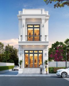 kiến trúc tân cổ điển nhà phố 4