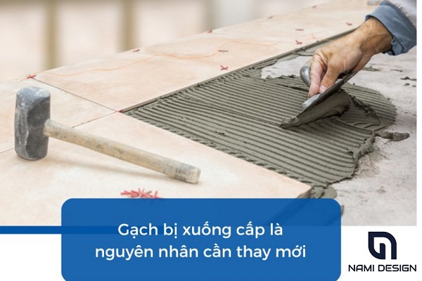 Khi nào bạn cần gỡ bỏ gạch lát nền nhà