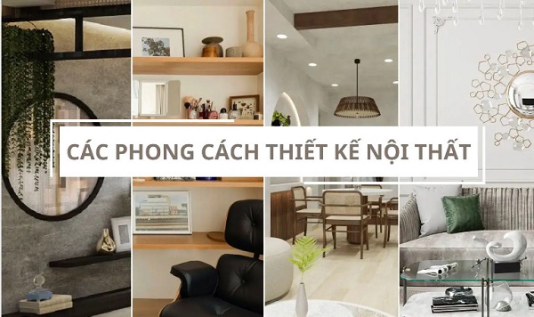 phong cách thiết kế nội thất